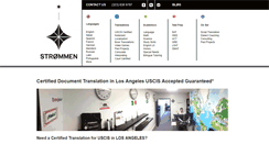 Desktop Screenshot of certifiedtranslationlosangeles.com